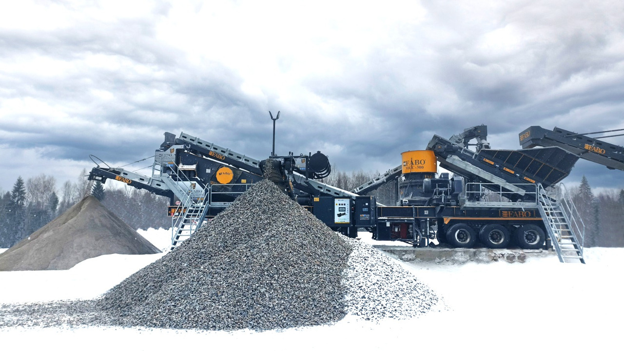 Čeljusna drobilica novi FABO mobile jaw crusher: slika 6