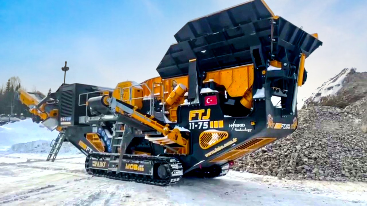 FABO mobile jaw crusher - Čeljusna drobilica: slika 1 FABO mobile jaw crusher - Čeljusna drobilica: slika 1