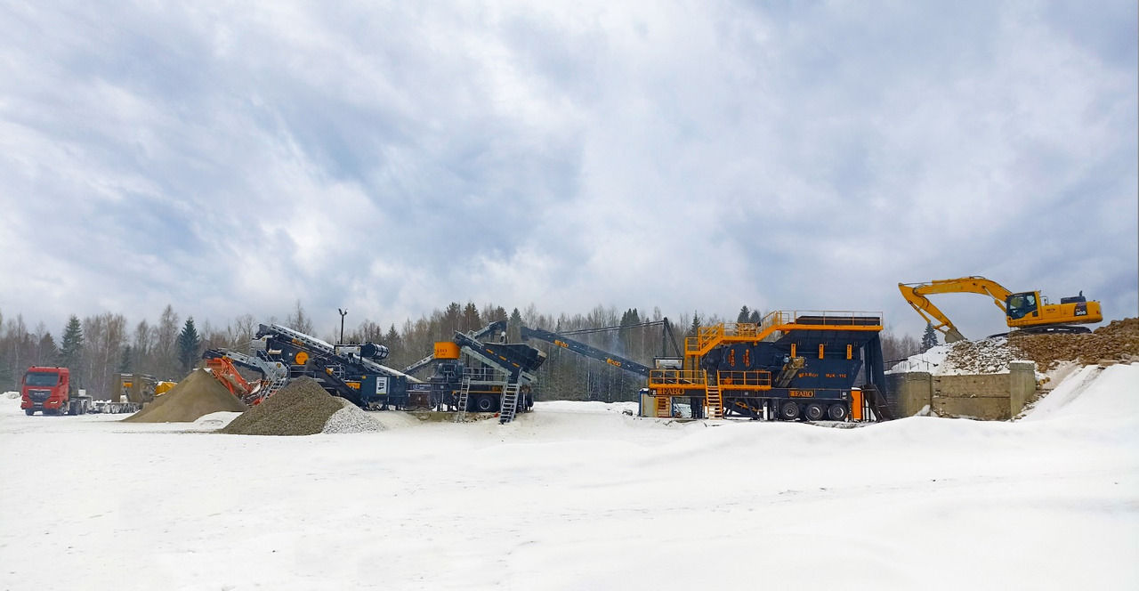 Čeljusna drobilica novi FABO mobile jaw crusher: slika 7