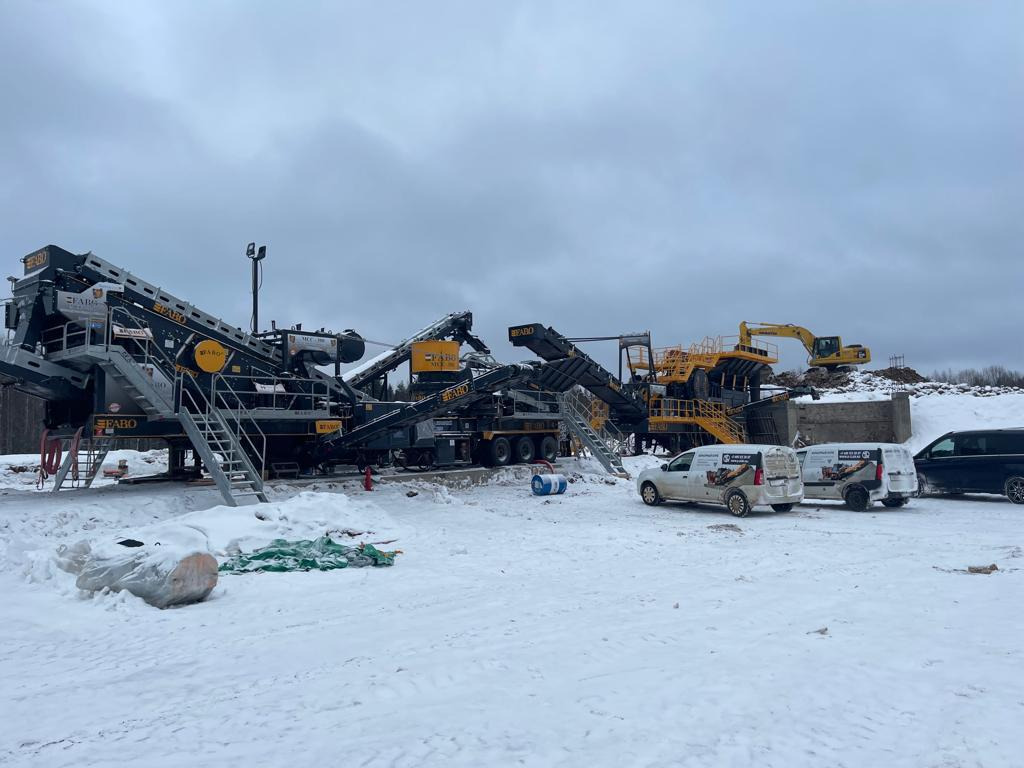 Čeljusna drobilica novi FABO mobile jaw crusher: slika 12