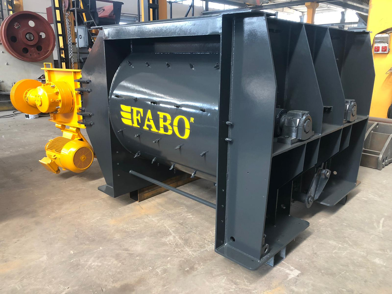 FABO twin shaft mixer - Mešalica za beton: slika 2 FABO twin shaft mixer - Mešalica za beton: slika 2
