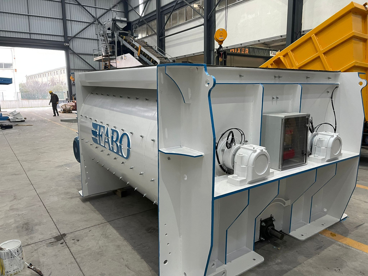 FABO twin shaft mixer - Mešalica za beton: slika 3 FABO twin shaft mixer - Mešalica za beton: slika 3