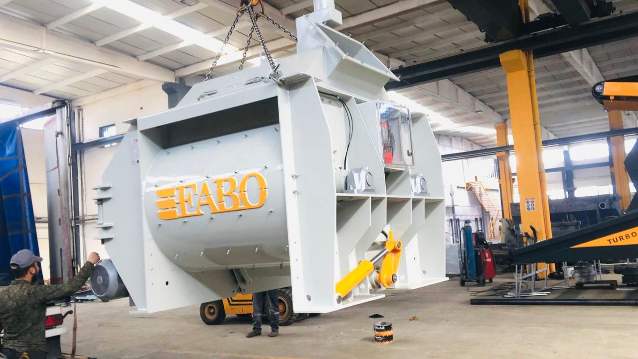 FABO twin shaft mixer - Mešalica za beton: slika 1 FABO twin shaft mixer - Mešalica za beton: slika 1