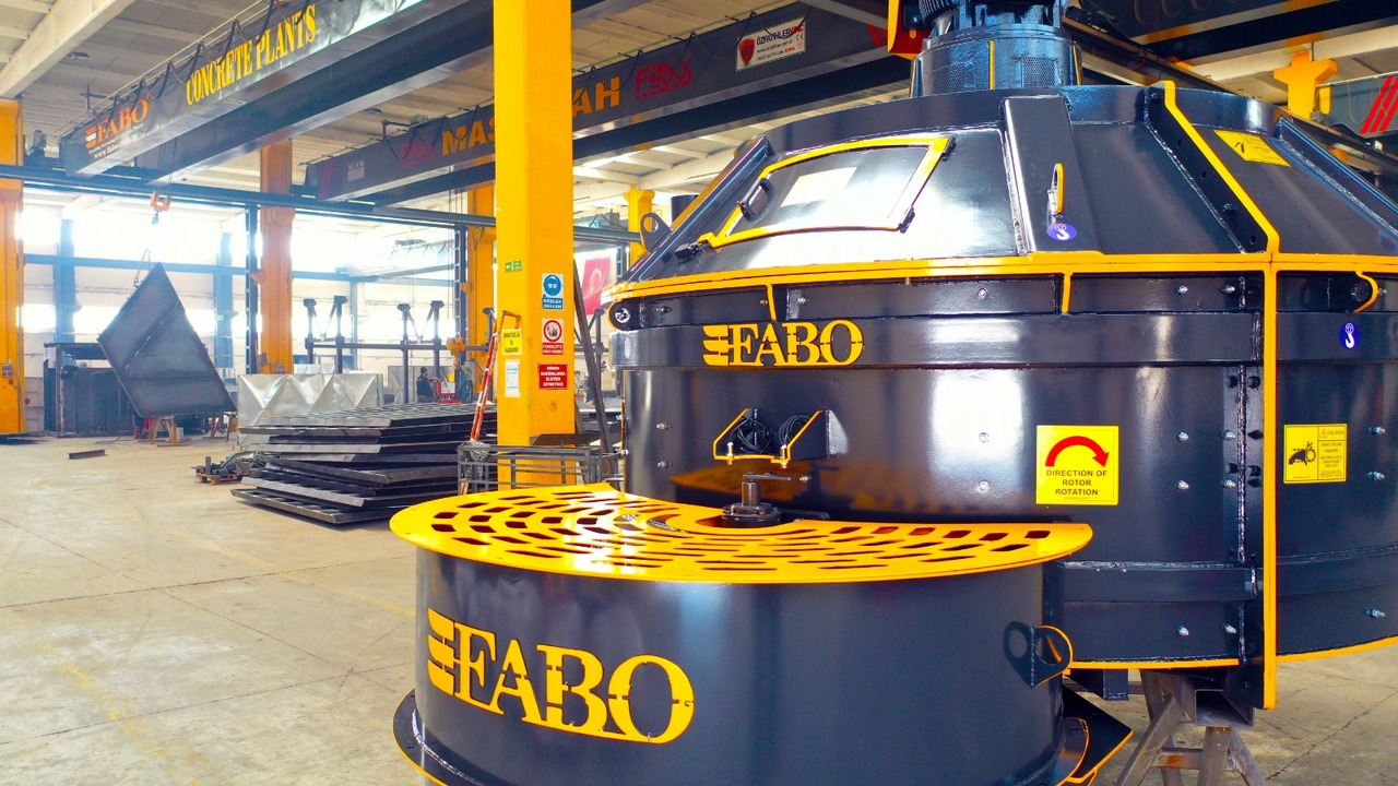 FABO twin shaft mixer - Mešalica za beton: slika 1 FABO twin shaft mixer - Mešalica za beton: slika 1