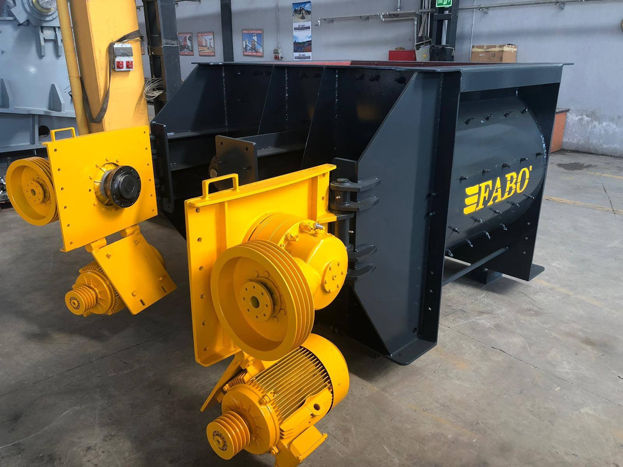 FABO twin shaft mixer - Mešalica za beton: slika 5 FABO twin shaft mixer - Mešalica za beton: slika 5
