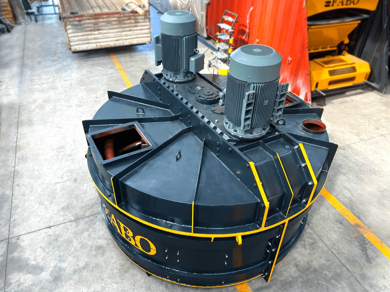 FABO twin shaft mixer - Mešalica za beton: slika 3 FABO twin shaft mixer - Mešalica za beton: slika 3