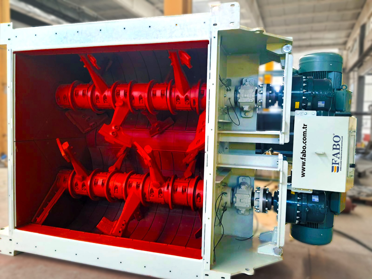 FABO twin shaft mixer - Mešalica za beton: slika 1 FABO twin shaft mixer - Mešalica za beton: slika 1