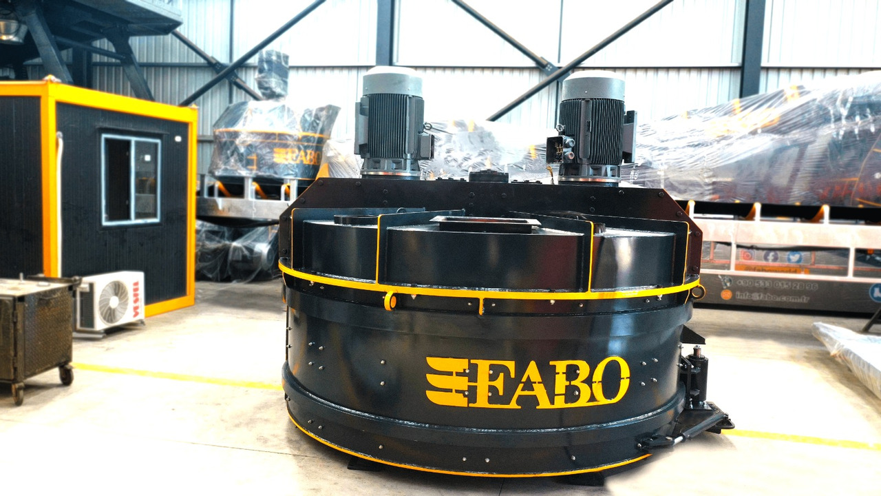 FABO twin shaft mixer - Mešalica za beton: slika 2 FABO twin shaft mixer - Mešalica za beton: slika 2