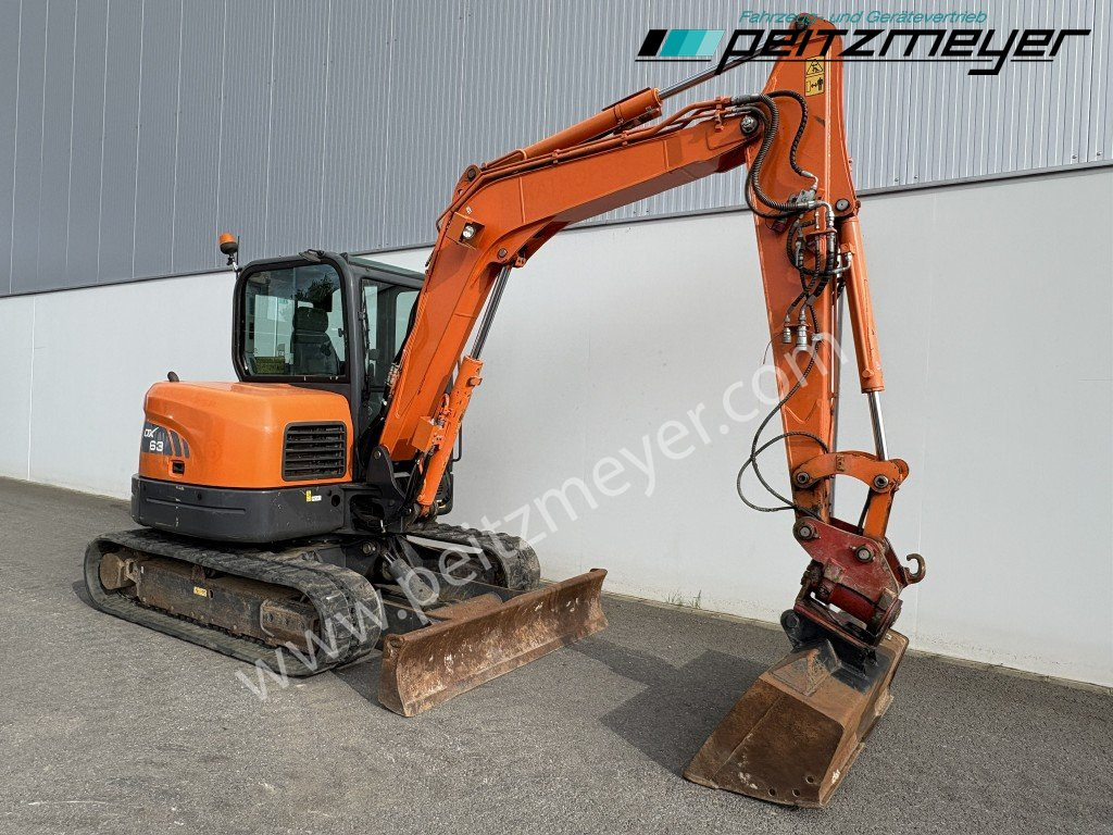 Doosan Kettenbagger DX 63-3 PowerTilt 070 , MS 03, mehrfach vorhanden - Mini bager: slika 2 Doosan Kettenbagger DX 63-3 PowerTilt 070 , MS 03, mehrfach vorhanden - Mini bager: slika 2