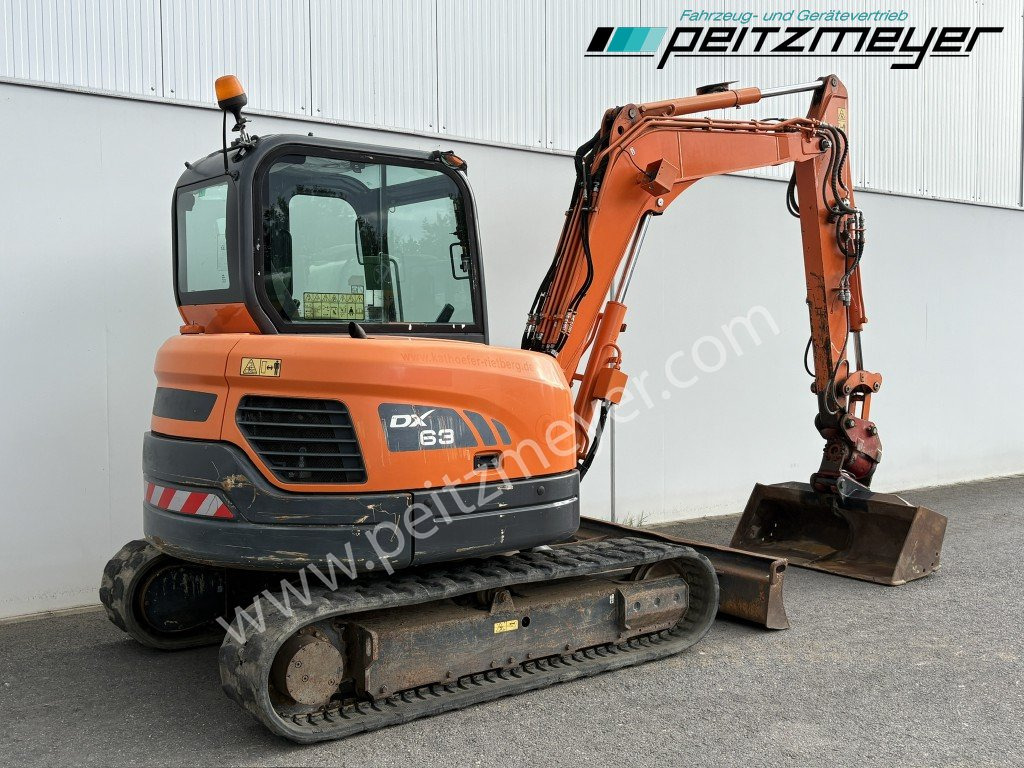 Doosan Kettenbagger DX 63-3 PowerTilt 070 , MS 03, mehrfach vorhanden - Mini bager: slika 4 Doosan Kettenbagger DX 63-3 PowerTilt 070 , MS 03, mehrfach vorhanden - Mini bager: slika 4