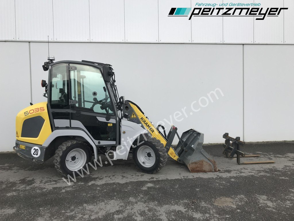 Utovarivač točkaš KRAMER RADLADER 5035 / 358 Schaufel+Palettengabel: slika 8 Utovarivač točkaš KRAMER RADLADER 5035 / 358 Schaufel+Palettengabel: slika 8