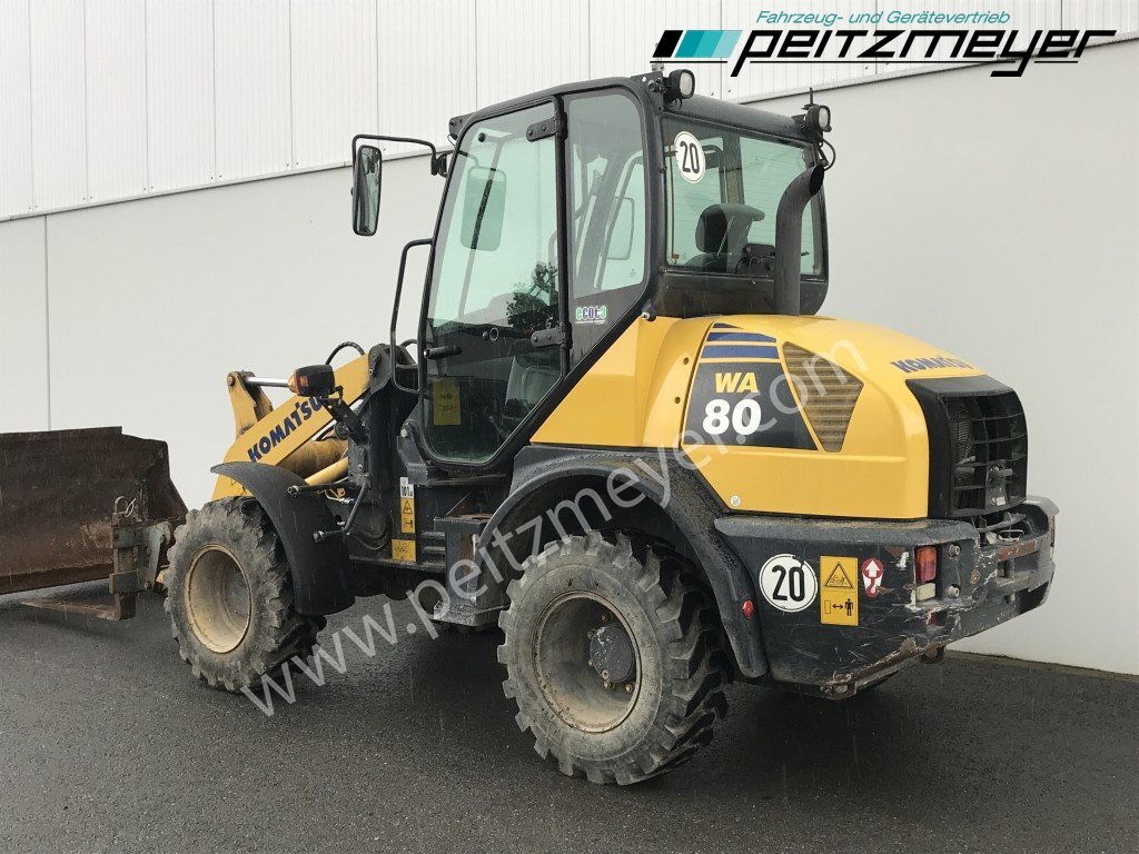 Komatsu RADLADER WA 80-6 Palettengabel und Standardschaufel - Utovarivač točkaš: slika 4 Komatsu RADLADER WA 80-6 Palettengabel und Standardschaufel - Utovarivač točkaš: slika 4