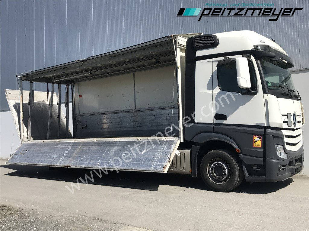 MERCEDES-BENZ Actros 2545 LL Böse Schwenkwand + 2,5 t. LBW BÄR - Kamion za prevoz boca: slika 2 MERCEDES-BENZ Actros 2545 LL Böse Schwenkwand + 2,5 t. LBW BÄR - Kamion za prevoz boca: slika 2