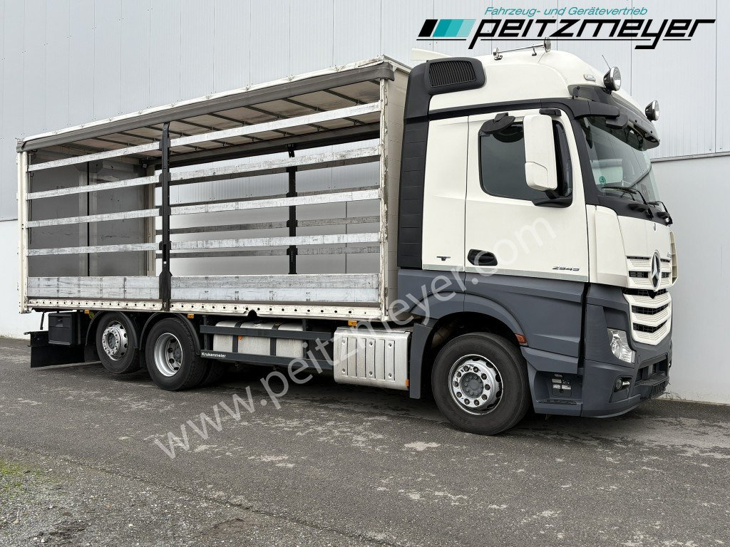 MERCEDES-BENZ Actros 2545 LL Pritsche, Klima, Standklima, PPC, EU 6 MP 4 - Edscha - Kamion sa ceradom: slika 2 MERCEDES-BENZ Actros 2545 LL Pritsche, Klima, Standklima, PPC, EU 6 MP 4 - Edscha - Kamion sa ceradom: slika 2