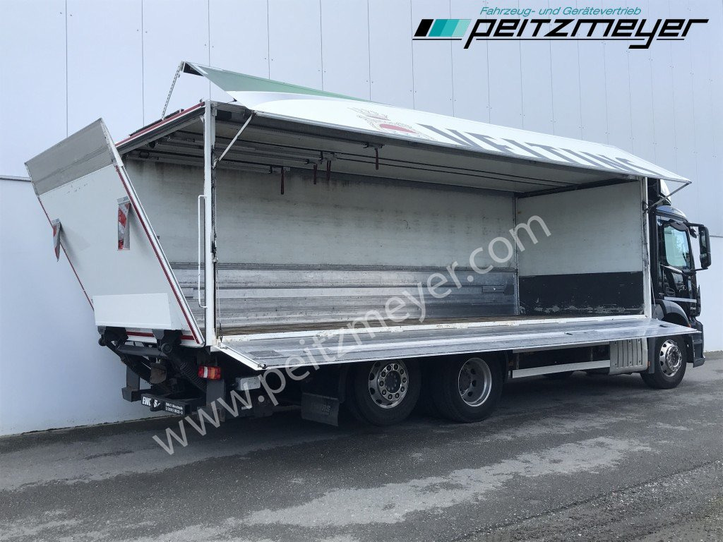 MERCEDES-BENZ Antos 2543 LL Ewers Getränke Retarder, 2 x AHK, LBW 2 t., Lenkachse - Kamion za prevoz boca: slika 3 MERCEDES-BENZ Antos 2543 LL Ewers Getränke Retarder, 2 x AHK, LBW 2 t., Lenkachse - Kamion za prevoz boca: slika 3