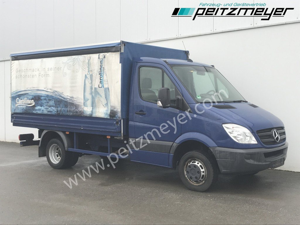 MERCEDES-BENZ Sprinter 515 CDI Pritsche mit Schiebeplane - Dostavno vozilo sa ceradom: slika 2 MERCEDES-BENZ Sprinter 515 CDI Pritsche mit Schiebeplane - Dostavno vozilo sa ceradom: slika 2