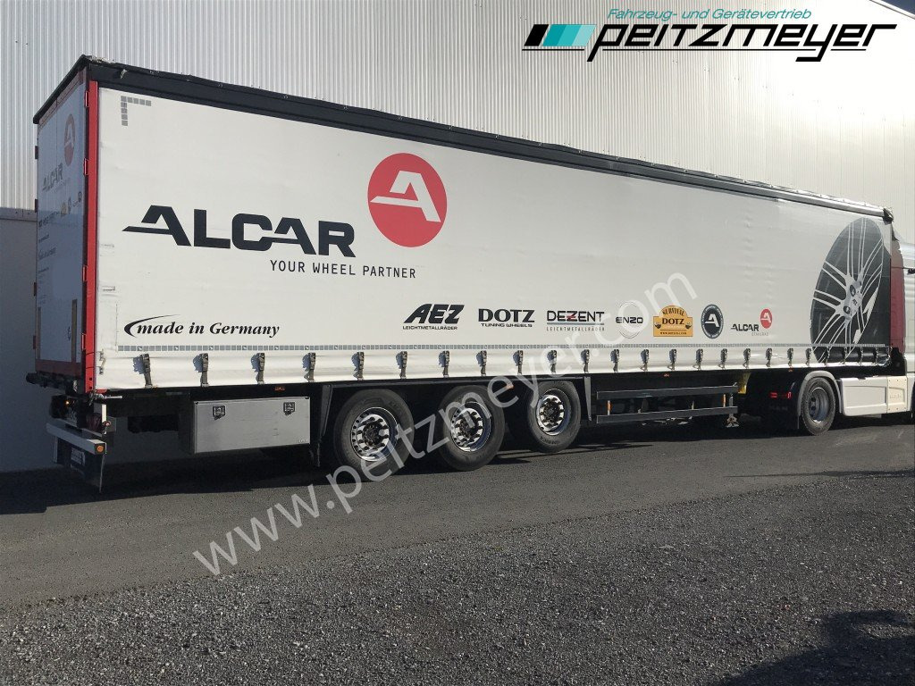 SCHMITZ SCS verzinkt, RSAB, Edscha, Liftachse - Poluprikolica sa ceradom: slika 1 SCHMITZ SCS verzinkt, RSAB, Edscha, Liftachse - Poluprikolica sa ceradom: slika 1