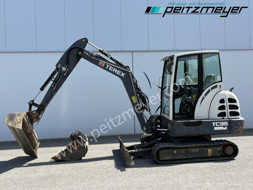 Mini bager TEREX MINIBAGGER TC 35 mit hydr. Schwenklöffel 1.300 mm: slika 9