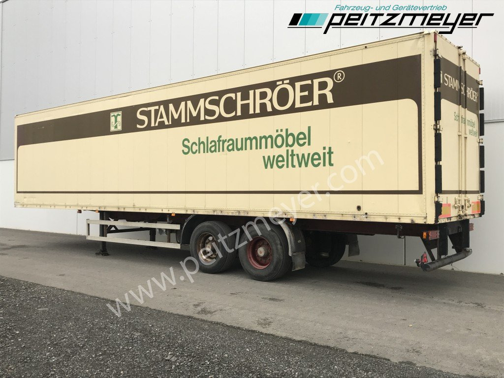 WEFA Kofferauflieger 2 Achs Koffer - Poluprikolica sa zatvorenim sandukom: slika 2 WEFA Kofferauflieger 2 Achs Koffer - Poluprikolica sa zatvorenim sandukom: slika 2