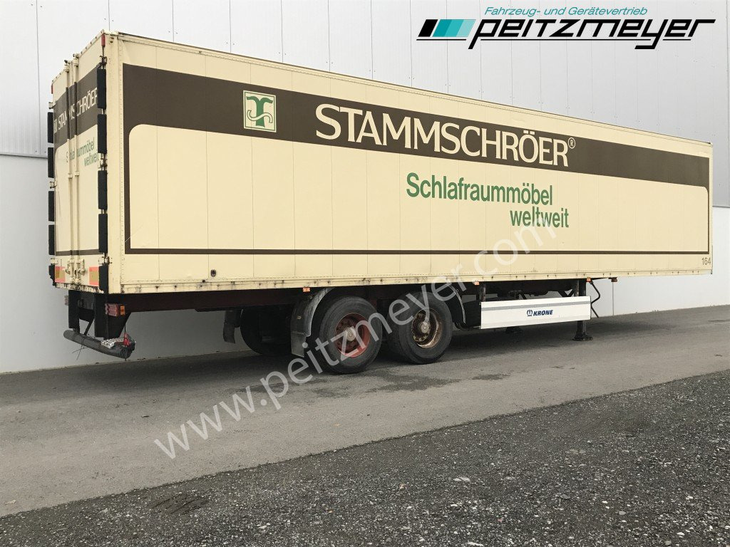 WEFA Kofferauflieger 2 Achs Koffer - Poluprikolica sa zatvorenim sandukom: slika 1 WEFA Kofferauflieger 2 Achs Koffer - Poluprikolica sa zatvorenim sandukom: slika 1