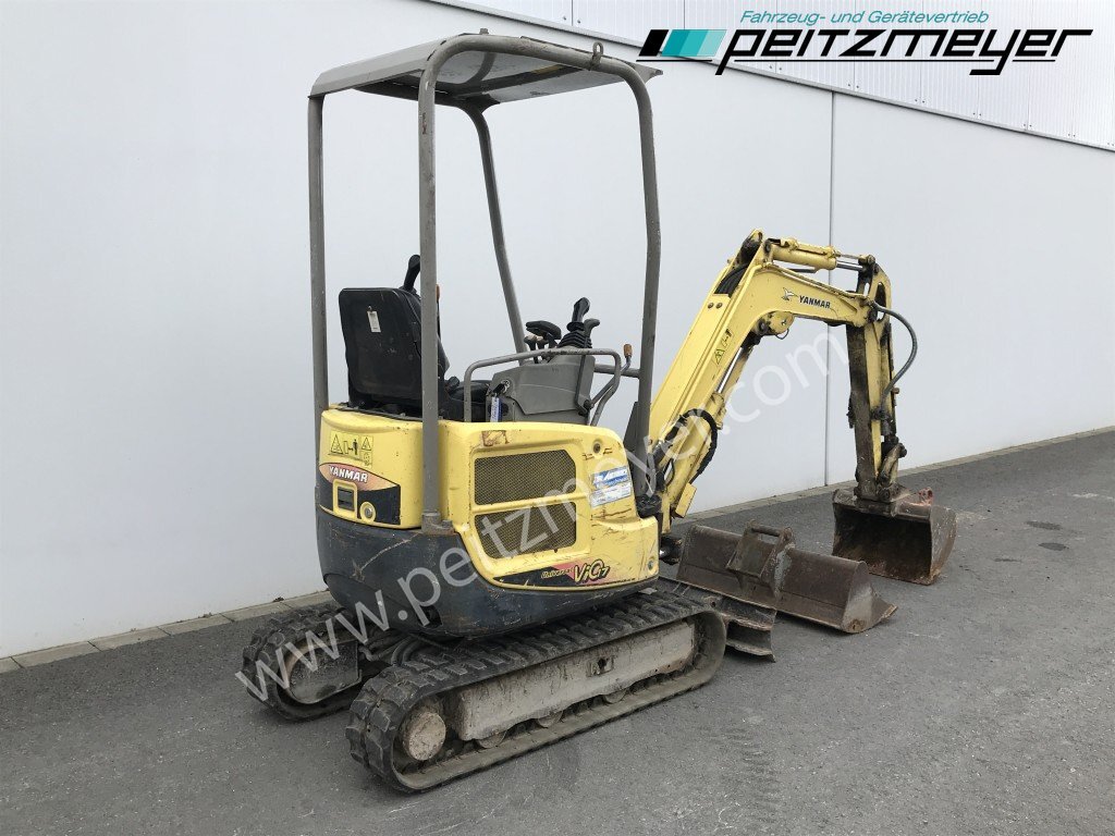YANMAR MINIBAGGER Vio 17 verstellbares Fahrwerk Schnellwechsler mit 60 er und 100 Löffel - Mini bager: slika 3 YANMAR MINIBAGGER Vio 17 verstellbares Fahrwerk Schnellwechsler mit 60 er und 100 Löffel - Mini bager: slika 3