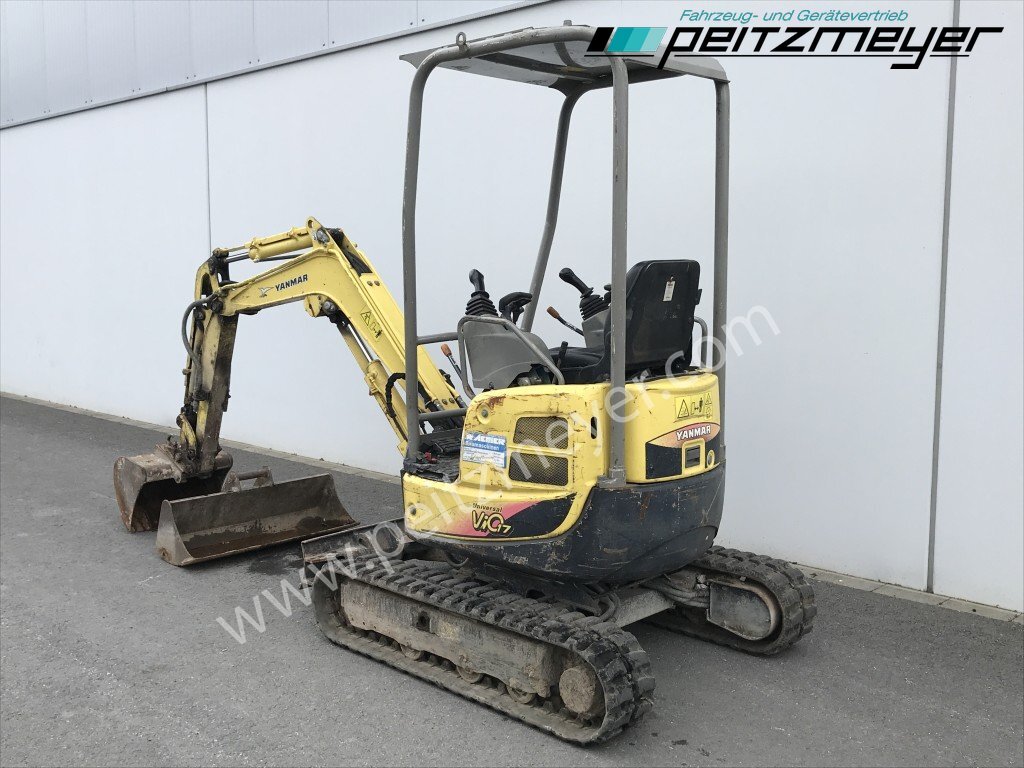 YANMAR MINIBAGGER Vio 17 verstellbares Fahrwerk Schnellwechsler mit 60 er und 100 Löffel - Mini bager: slika 4 YANMAR MINIBAGGER Vio 17 verstellbares Fahrwerk Schnellwechsler mit 60 er und 100 Löffel - Mini bager: slika 4