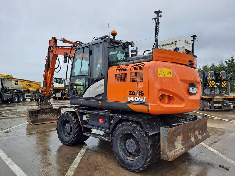 Hitachi ZX140WTB-6 (Topcon GPS+Engcon Rototilt) - Bager točkaš: slika 2 Hitachi ZX140WTB-6 (Topcon GPS+Engcon Rototilt) - Bager točkaš: slika 2