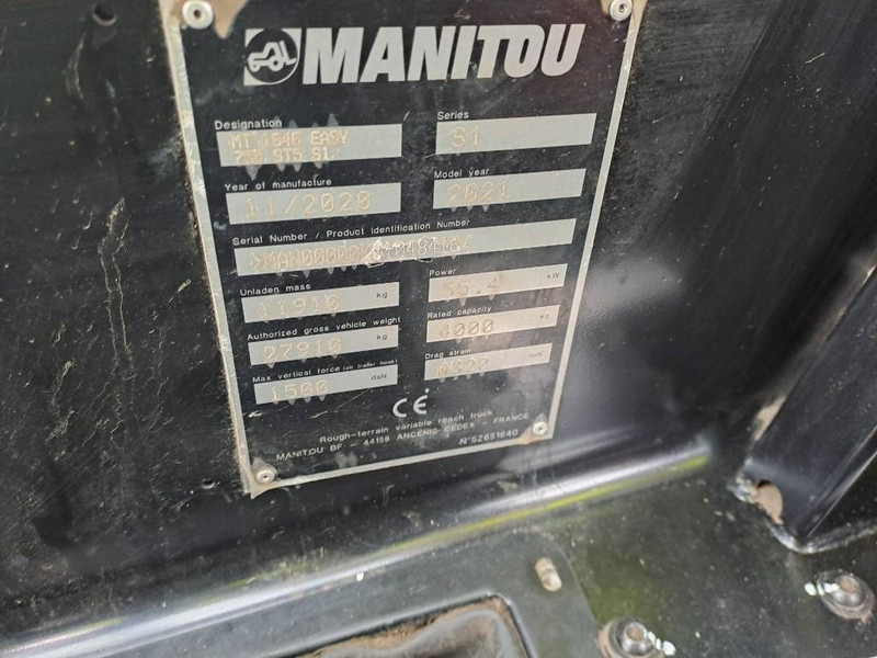 Manitou MT1840 - Teleskopski upravljač: slika 5 Manitou MT1840 - Teleskopski upravljač: slika 5