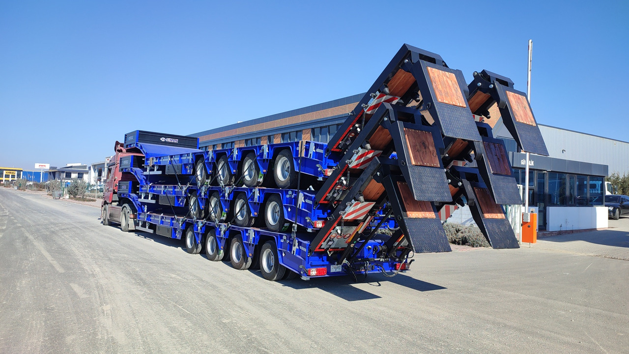 SINAN TANKER TRAILER Lowbed 4 axle - Niska poluprikolica za prevoz: slika 3 SINAN TANKER TRAILER Lowbed 4 axle - Niska poluprikolica za prevoz: slika 3