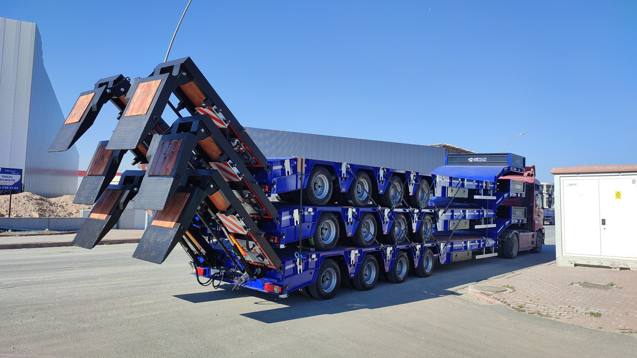 SINAN TANKER TRAILER Lowbed 4 axle - Niska poluprikolica za prevoz: slika 2 SINAN TANKER TRAILER Lowbed 4 axle - Niska poluprikolica za prevoz: slika 2