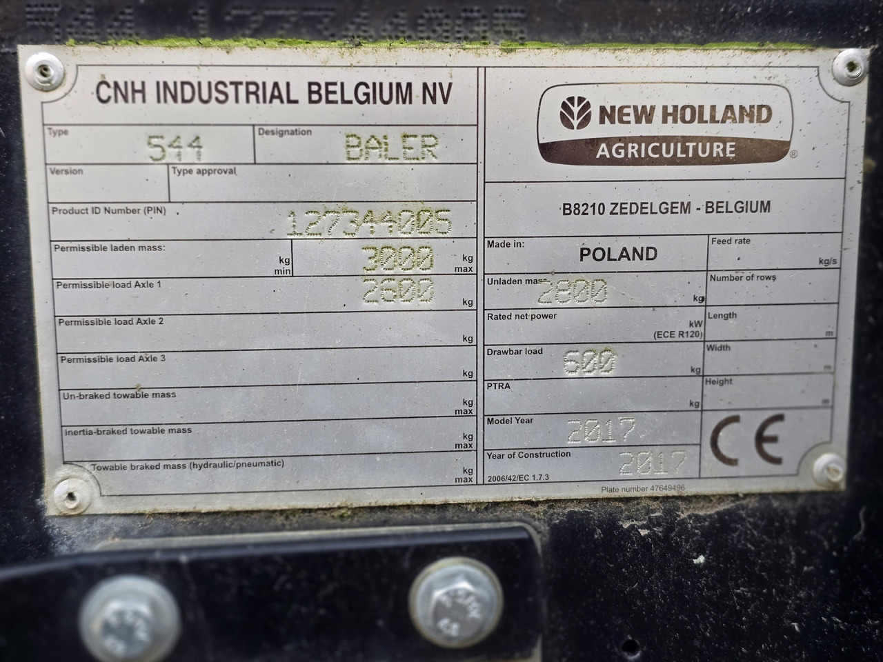 New Holland BR6090 - Balirka za okrugle bale: slika 5 New Holland BR6090 - Balirka za okrugle bale: slika 5