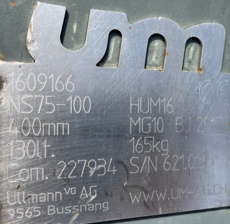 Kašika za bager za Bager Ullmann AG S50 Hardox 400mm: slika 8