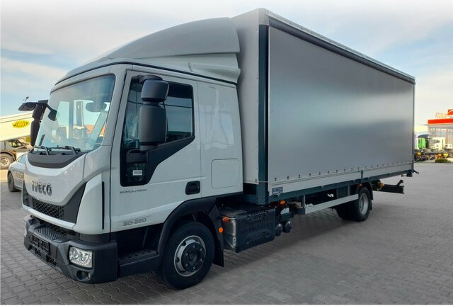 IVECO EuroCargo ML80E22/FP EVI_E - S100 HIGHCOMFORT... - Kamion sa ceradom: slika 1 IVECO EuroCargo ML80E22/FP EVI_E - S100 HIGHCOMFORT... - Kamion sa ceradom: slika 1