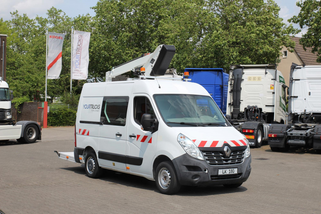 Vazdušna platforma montirana na kamion Renault Master  Versalift ETL32 11m Klima nur 313h HU-UVV: slika 9