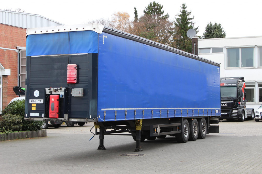 SCHMITZ Plane Edscha Liftachse Pal.-Kasten Lenkachse - Poluprikolica sa ceradom: slika 1 SCHMITZ Plane Edscha Liftachse Pal.-Kasten Lenkachse - Poluprikolica sa ceradom: slika 1