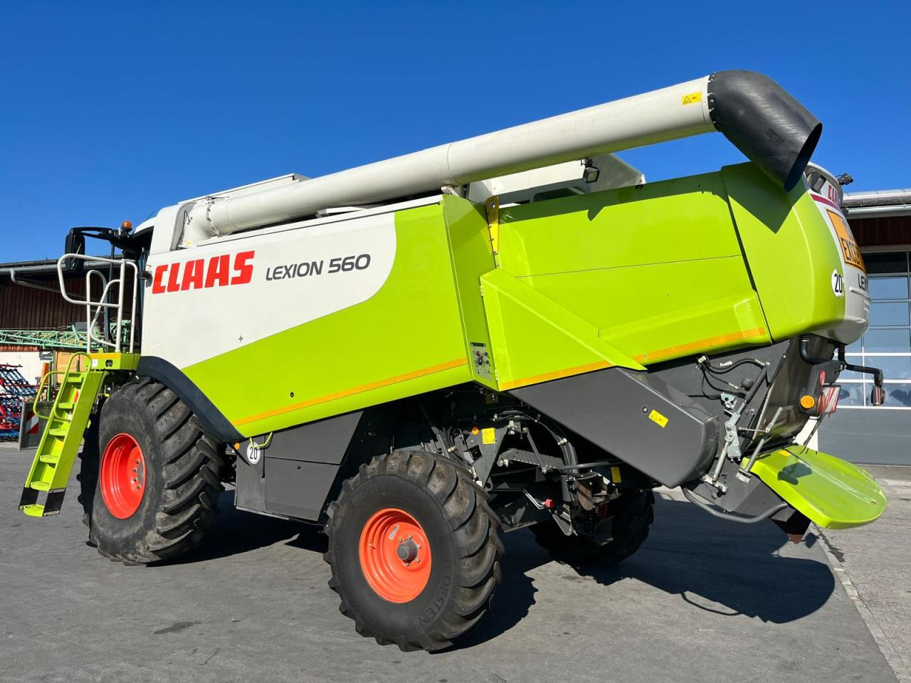CLAAS Lexion 550, 3D, SW V750, Baujahr 2009 - Kombinovani kombajn: slika 3 CLAAS Lexion 550, 3D, SW V750, Baujahr 2009 - Kombinovani kombajn: slika 3