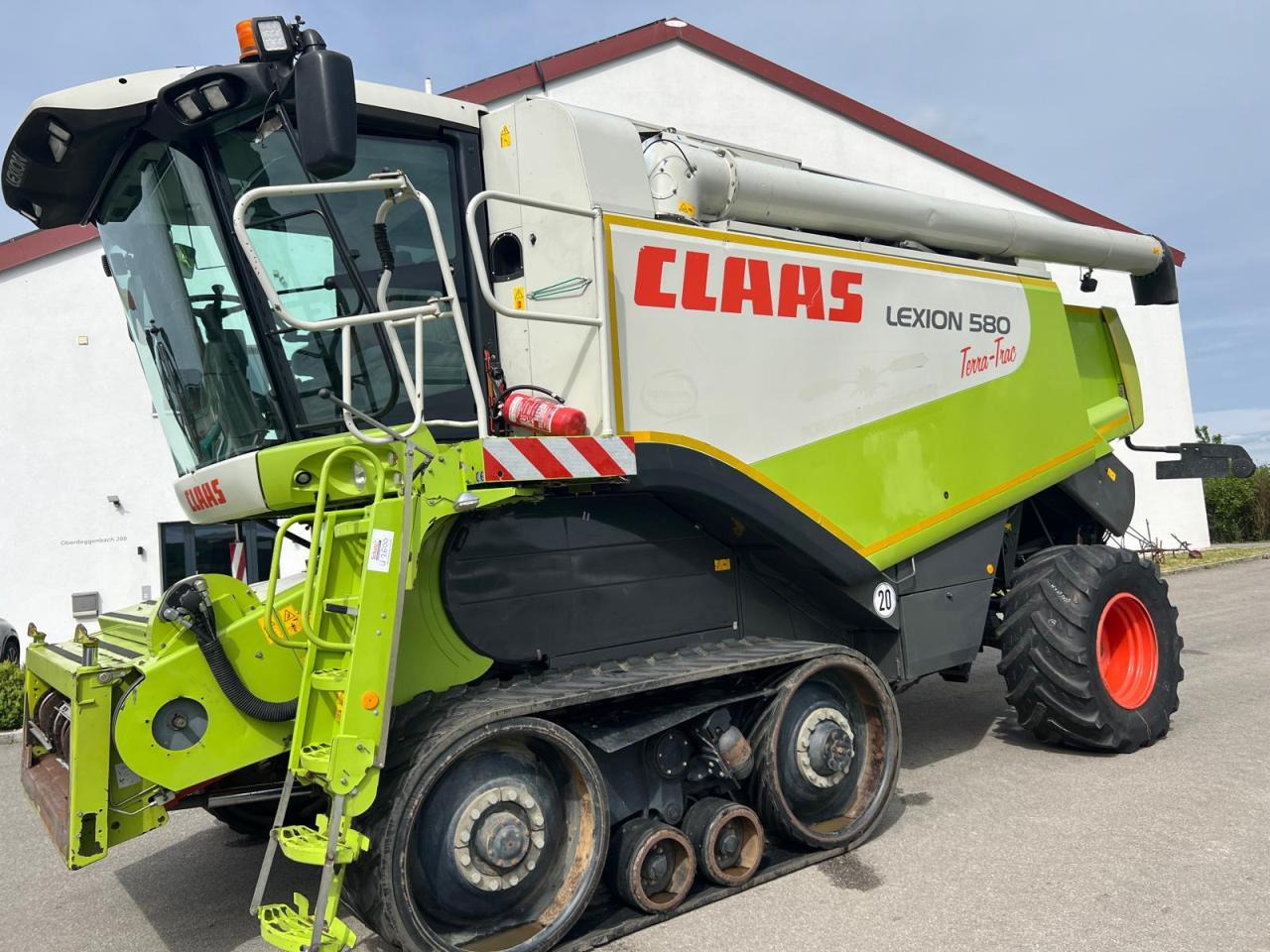 Kombinovani kombajn CLAAS Lexion 580 Terra Trac, Bj. 2004: slika 1