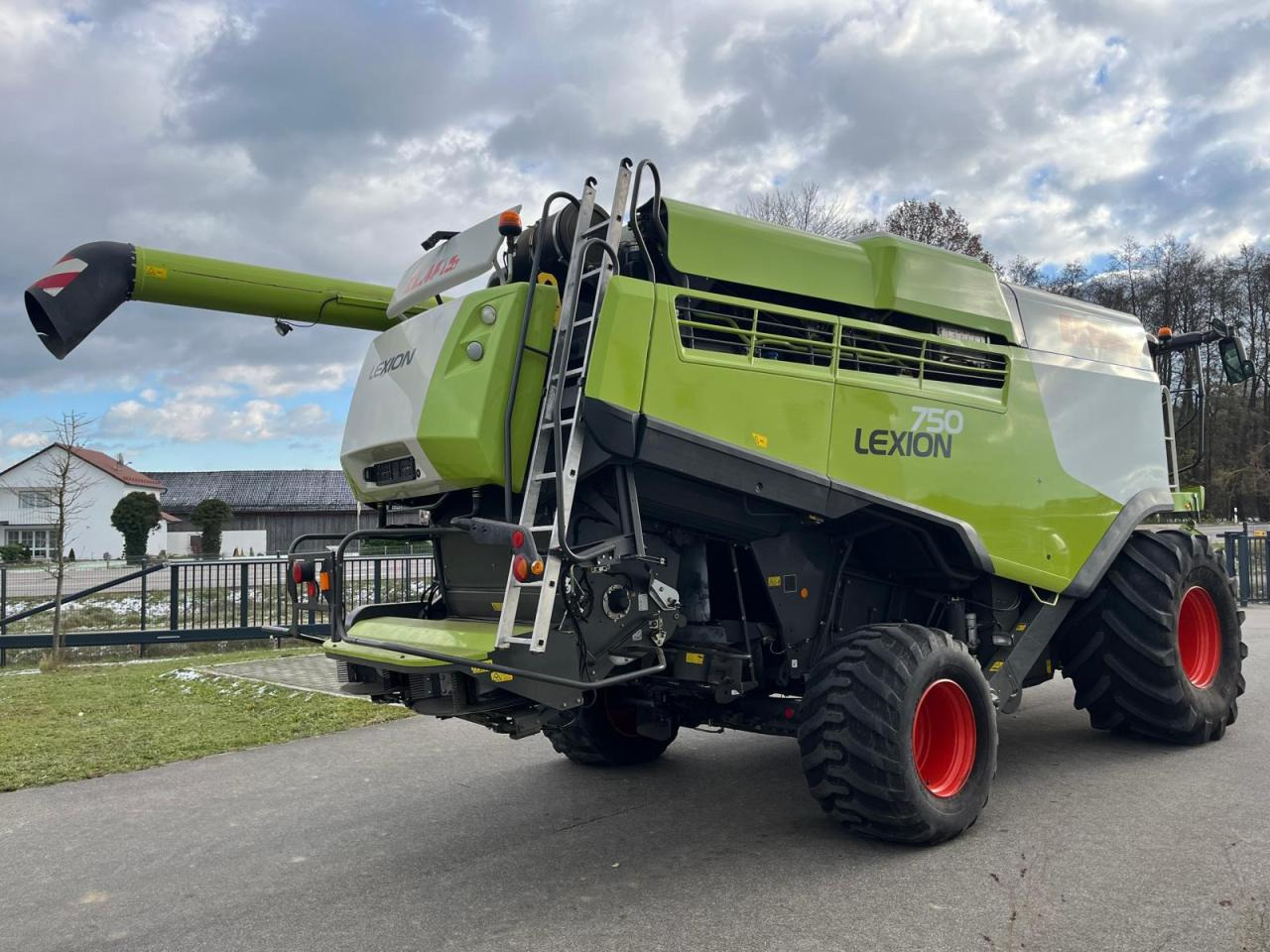 Kombinovani kombajn CLAAS Lexion 750 V-Kanal 3D, 30kmh, Mercedes Motor, Baujahr 2017: slika 7