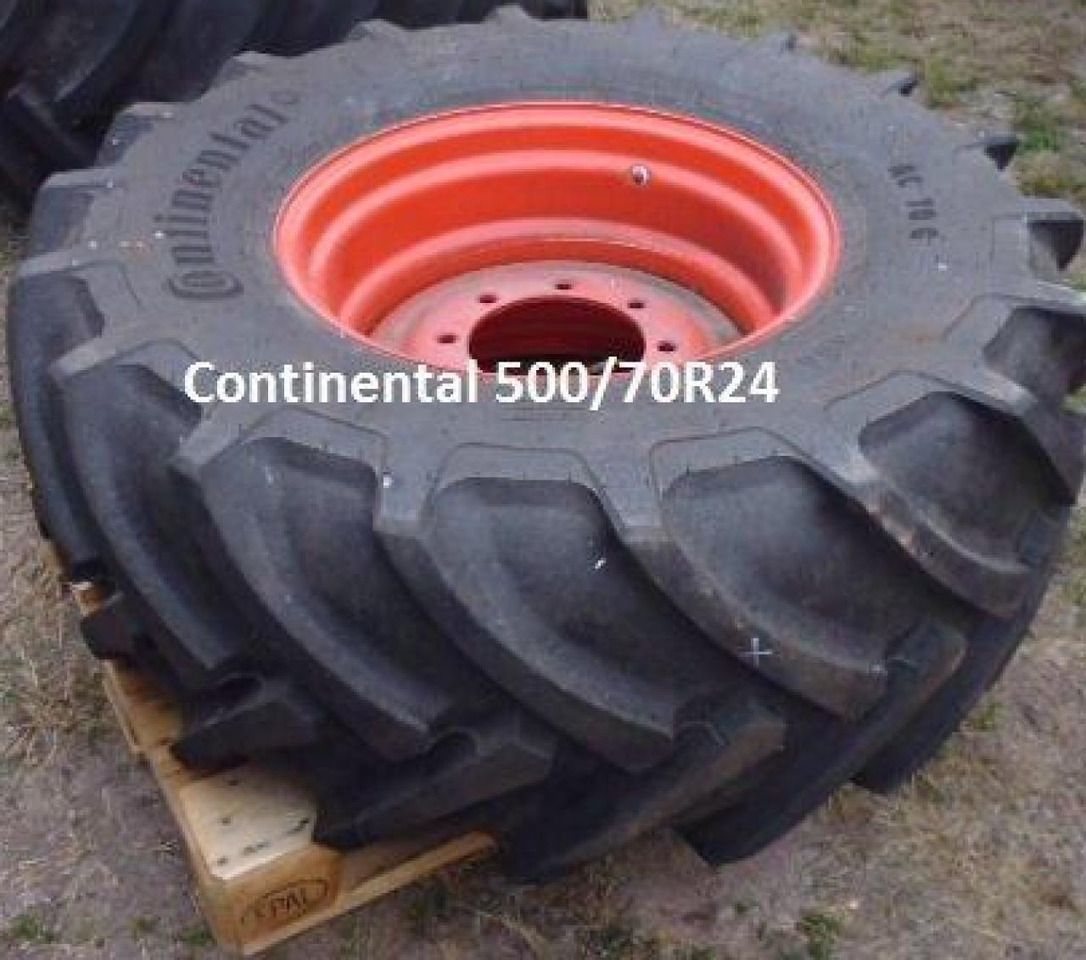CLAAS Reserverad 500/70R24 mit 8-Loch Felge - Teleskopski upravljač: slika 1 CLAAS Reserverad 500/70R24 mit 8-Loch Felge - Teleskopski upravljač: slika 1