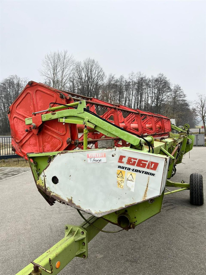 CLAAS Schneidwerk Claas C660 mit Autocontour, Transportwagen - Dodatak za stočnu hranu: slika 3 CLAAS Schneidwerk Claas C660 mit Autocontour, Transportwagen - Dodatak za stočnu hranu: slika 3