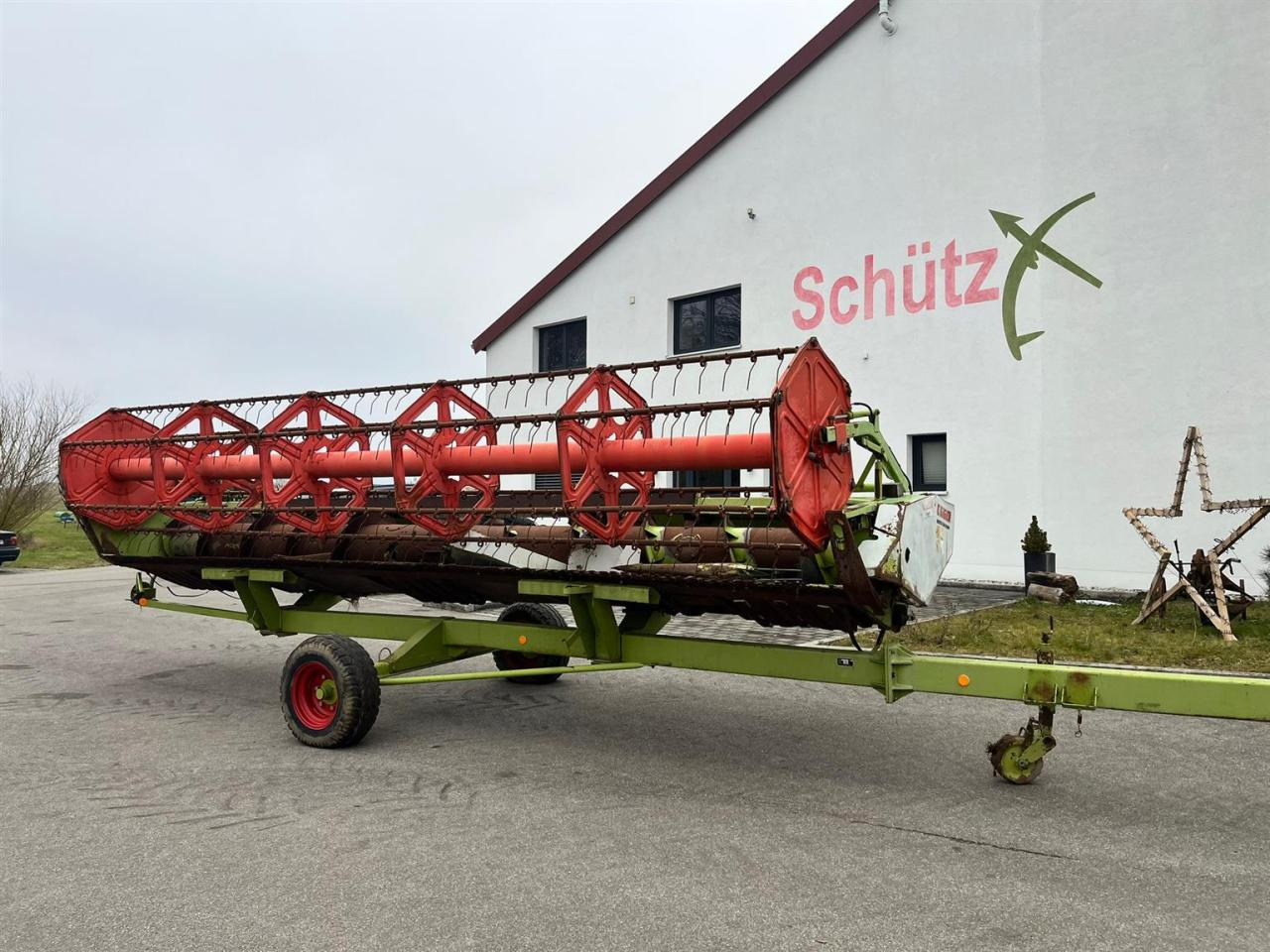 CLAAS Schneidwerk Claas C660 mit Autocontour, Transportwagen - Dodatak za stočnu hranu: slika 2 CLAAS Schneidwerk Claas C660 mit Autocontour, Transportwagen - Dodatak za stočnu hranu: slika 2