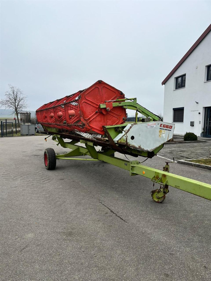 CLAAS Schneidwerk Claas C660 mit Autocontour, Transportwagen - Dodatak za stočnu hranu: slika 5 CLAAS Schneidwerk Claas C660 mit Autocontour, Transportwagen - Dodatak za stočnu hranu: slika 5