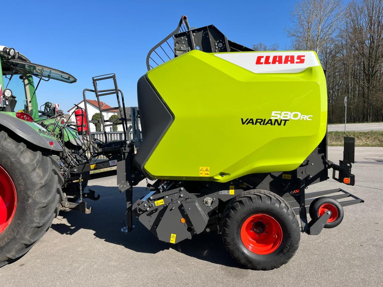 CLAAS Variant 580 RC, neuwertige Rundballenpresse - Balirka za okrugle bale: slika 1 CLAAS Variant 580 RC, neuwertige Rundballenpresse - Balirka za okrugle bale: slika 1