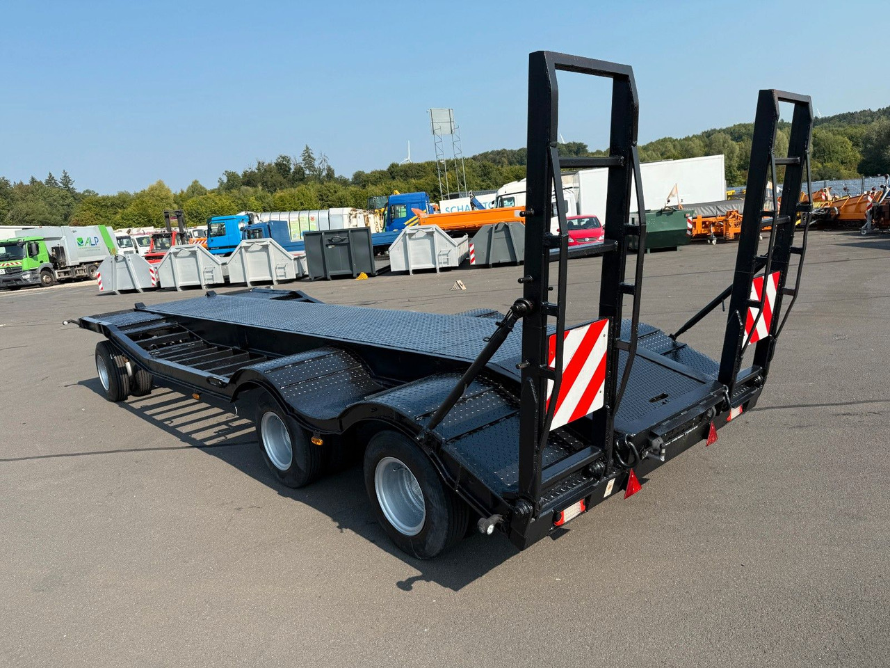 Niska prikolica za prevoz Bunge TL 16 Z Spezial Tieflader 22 to Blattfederung: slika 12