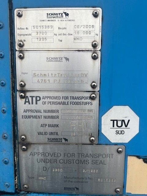 Schmitz Cargobull wko - Promenjivo telo frižidera: slika 4 Schmitz Cargobull wko - Promenjivo telo frižidera: slika 4