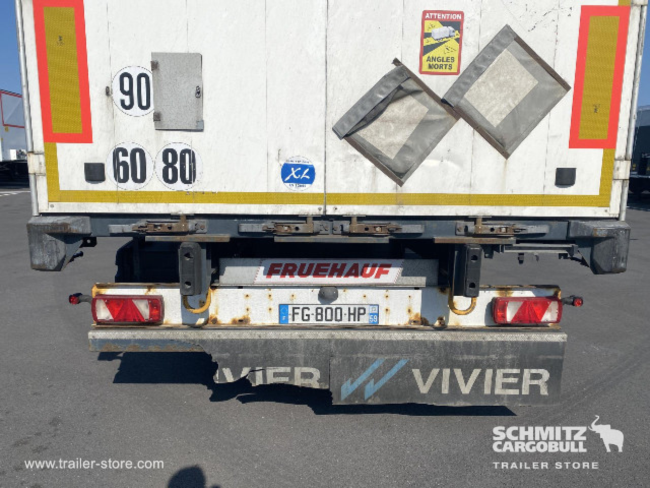 FRUEHAUF Curtainsider Standard Taillift - Poluprikolica sa ceradom: slika 4 FRUEHAUF Curtainsider Standard Taillift - Poluprikolica sa ceradom: slika 4