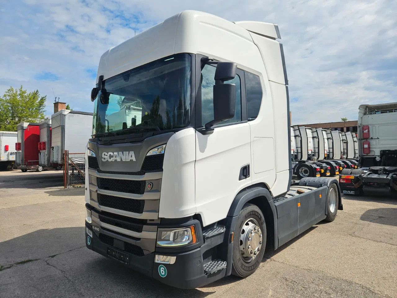 Scania R450 Standklima, 2 fridges, Big Navi, Digital Di - Tegljač: slika 1 Scania R450 Standklima, 2 fridges, Big Navi, Digital Di - Tegljač: slika 1