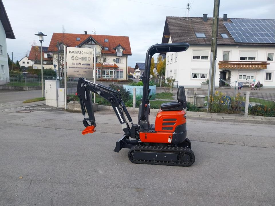 Eurocomach 10 ZT Minibagger Microbagger Bagger Kettenbagger - Mini bager: slika 1 Eurocomach 10 ZT Minibagger Microbagger Bagger Kettenbagger - Mini bager: slika 1