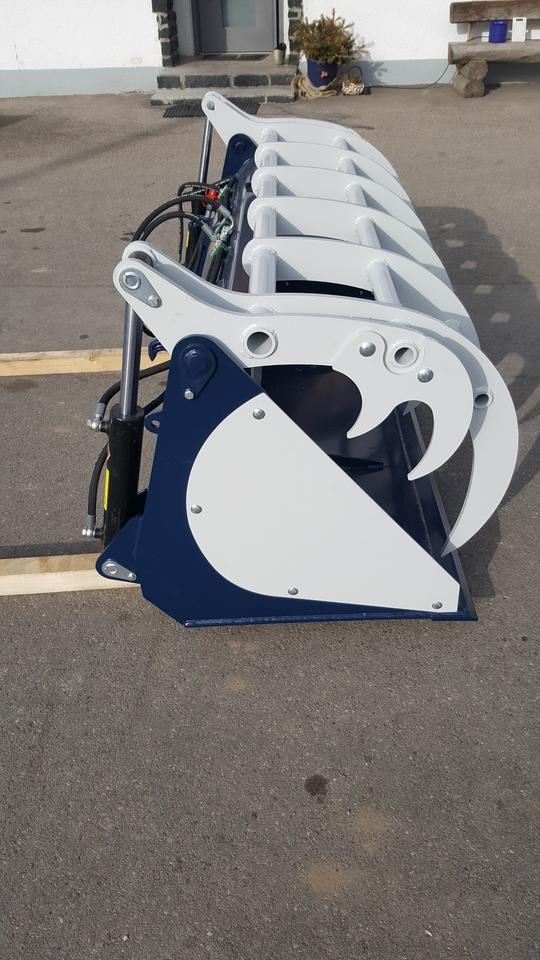 Greifschaufel 2,2m Euro Frontlader Kramer Volvo Radlader Cat - Utovarna kašika: slika 2 Greifschaufel 2,2m Euro Frontlader Kramer Volvo Radlader Cat - Utovarna kašika: slika 2