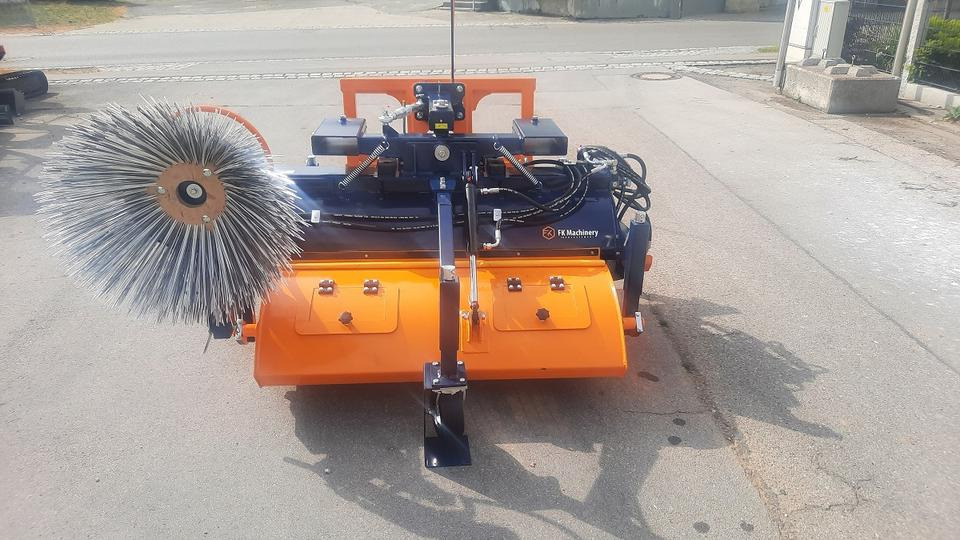 Kehrmaschine 1,2m Schlepper Radlader Hoflader Weidemann Euro - Metle: slika 2 Kehrmaschine 1,2m Schlepper Radlader Hoflader Weidemann Euro - Metle: slika 2